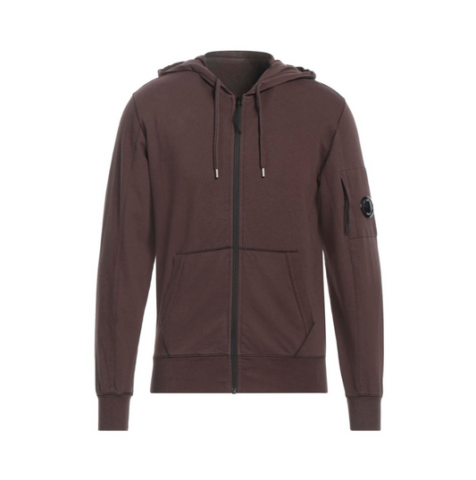 C.P. Company Pull Hoodie Zip Marron