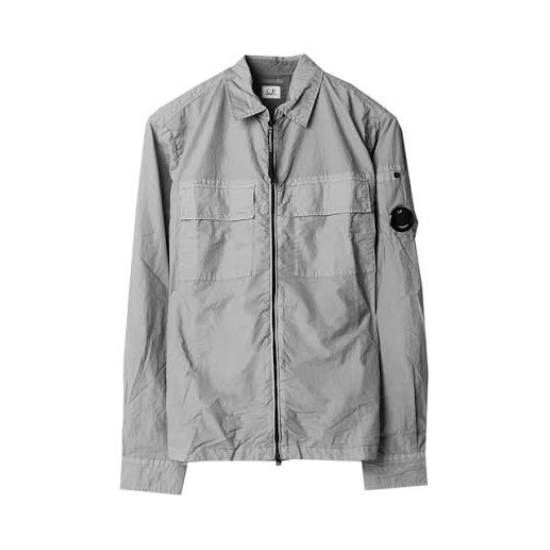 C.P. Company Taylon L Lens Overshirt Grey