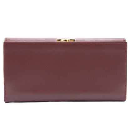 Cartier Portefeuille Long Bordeaux