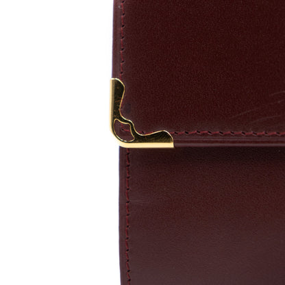 Cartier Portefeuille Long Bordeaux