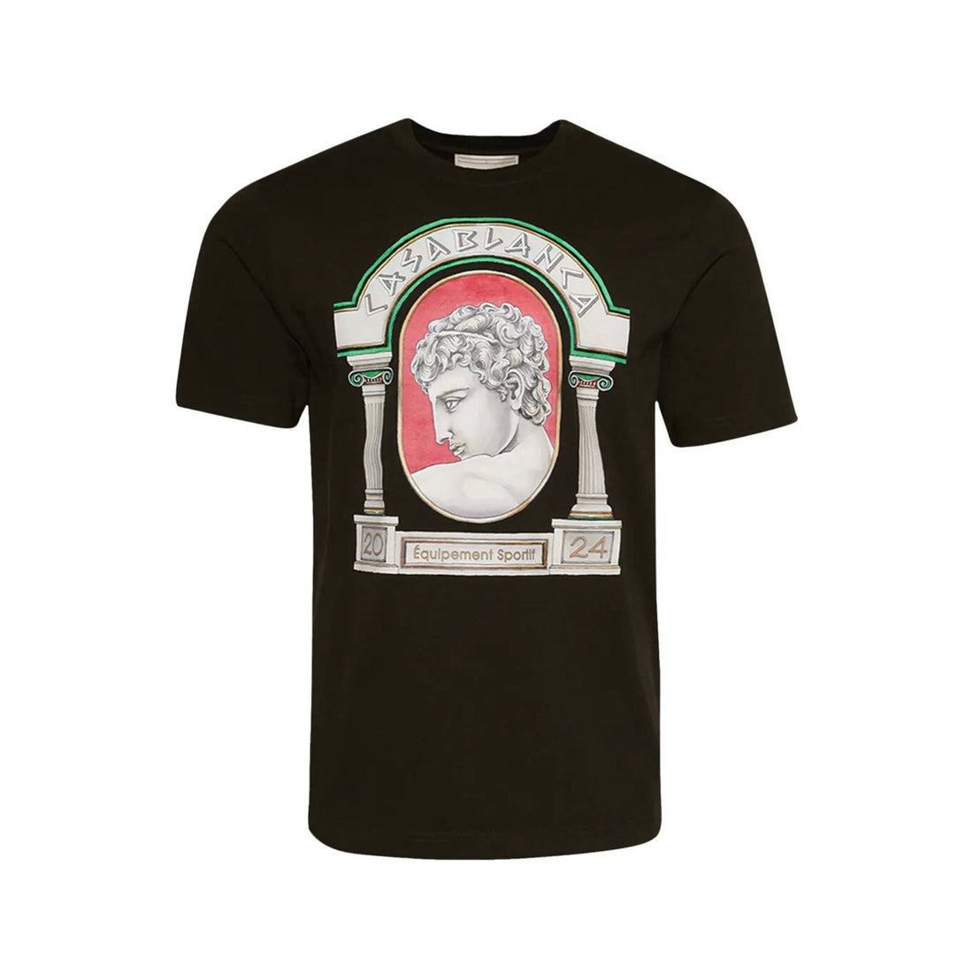 Casablanca T-shirt La Médaille Noir