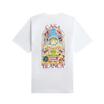 Casablanca T-shirt Landscape White