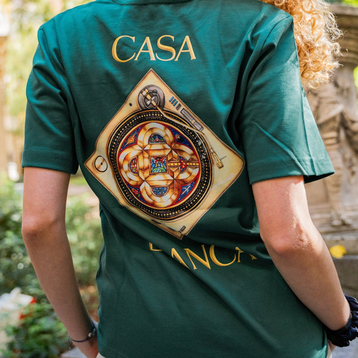 Casablanca T Shirt Plafond Orne de Musique Evergreen
