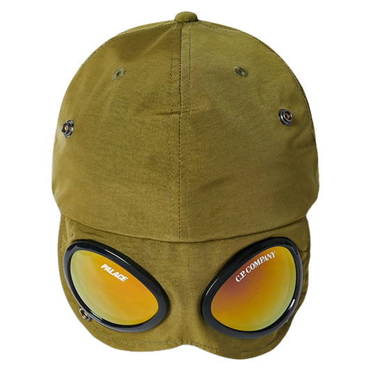 Casquette Lunettes Palace C.P. Company P-Cap Olive