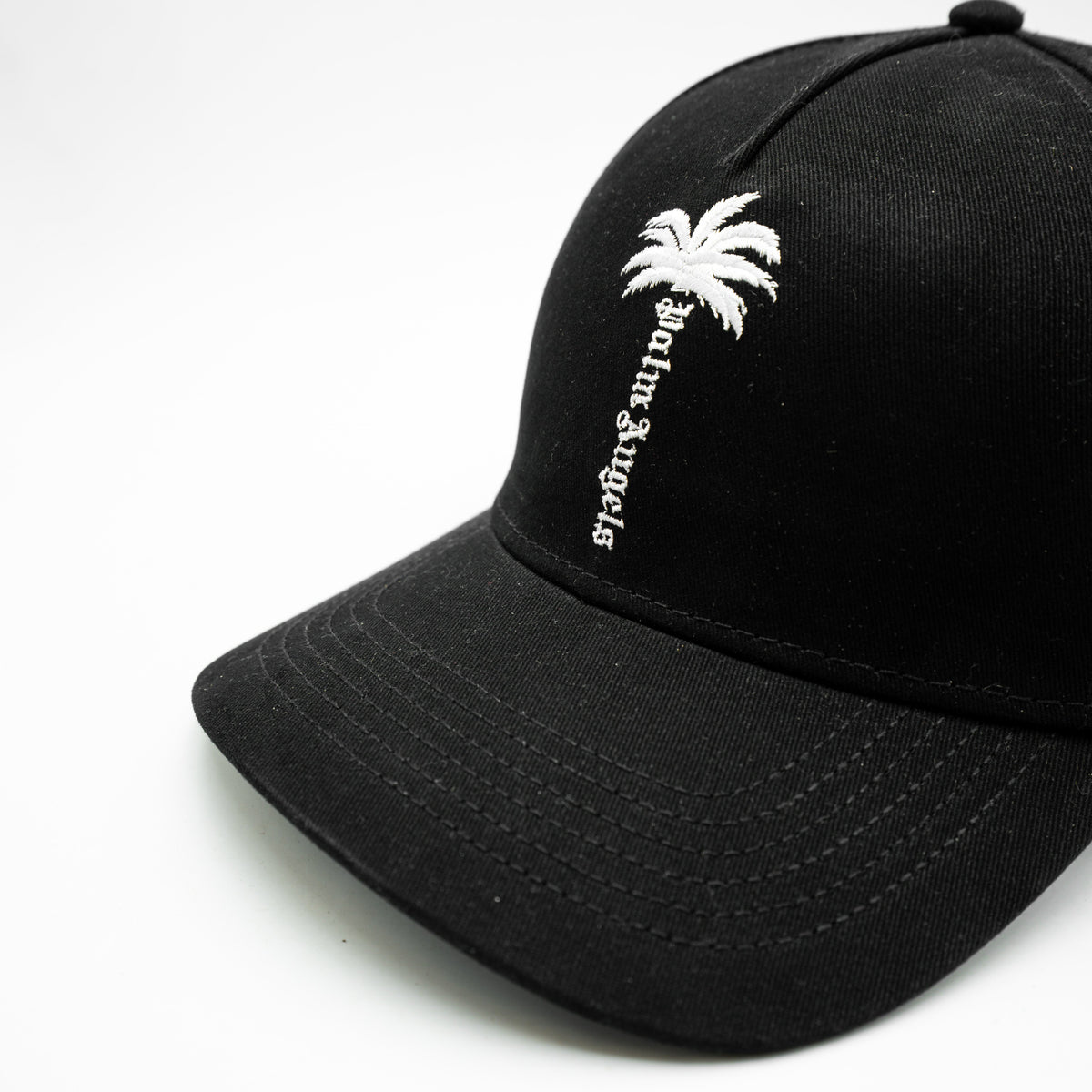 Casquette Palm Angels Logo Brodé Palm Noir