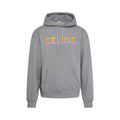 Celine Hoodie Logo Fade Gris