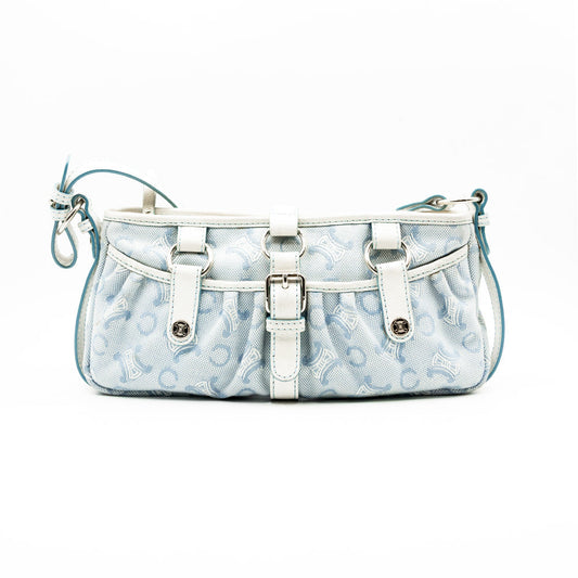 Céline Sac à main Macadam Canvas Bleu