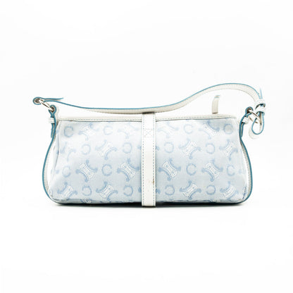 Céline Sac à main Macadam Canvas Bleu