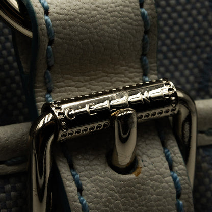 Céline Sac à main Macadam Canvas Bleu