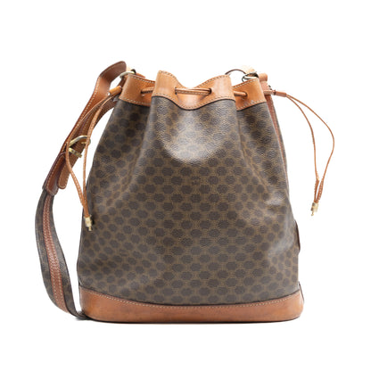 Celine Sac à main Sceau Macadam Marron