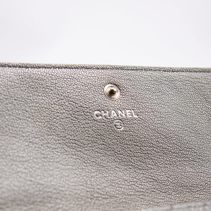 Chanel Mini Sac Portefeuille Hook Gris