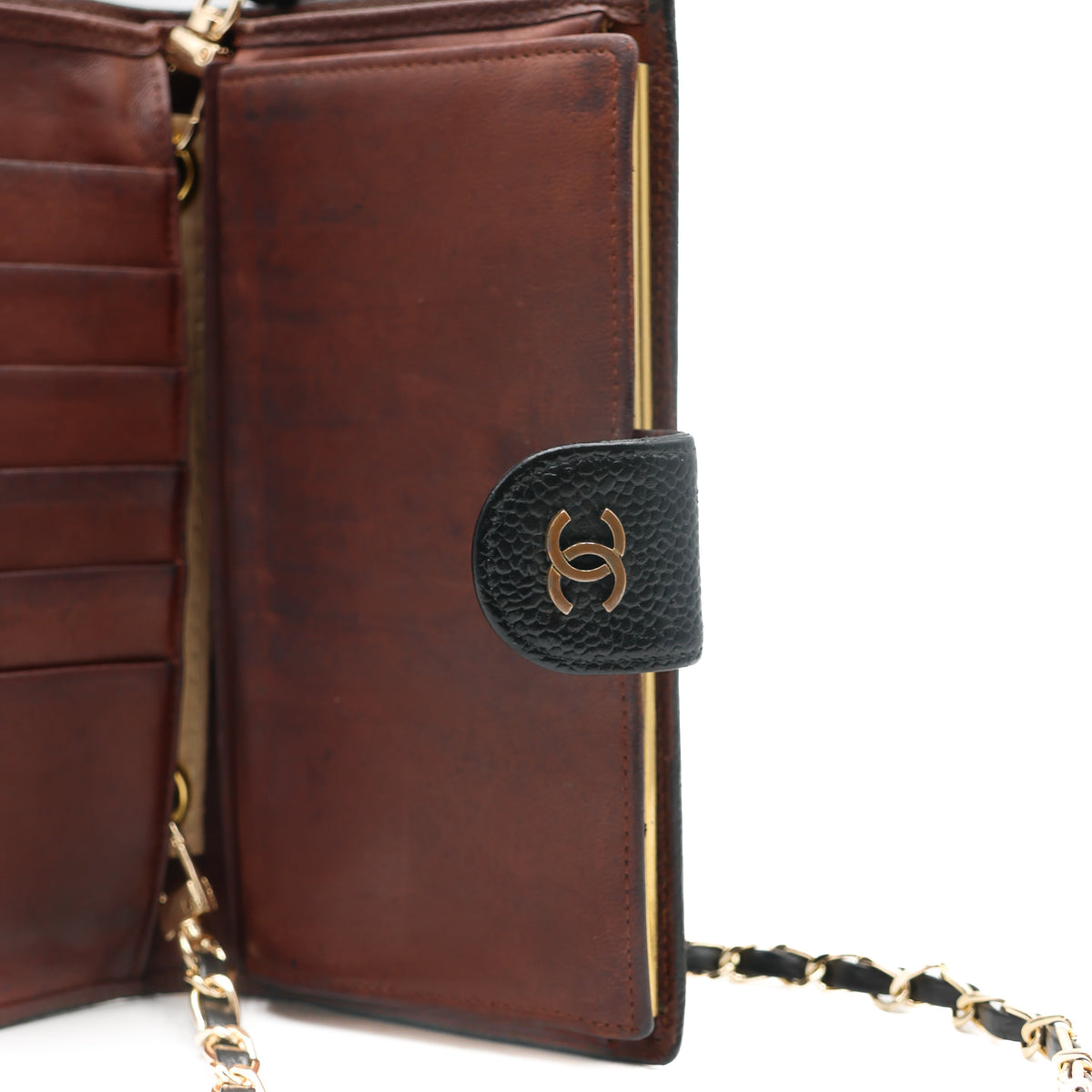 Chanel Portefeuille Noir