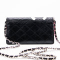 Chanel Portefeuille Noir Rose