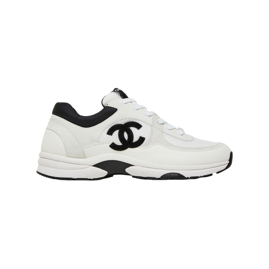 Chanel Runner Black White Daim