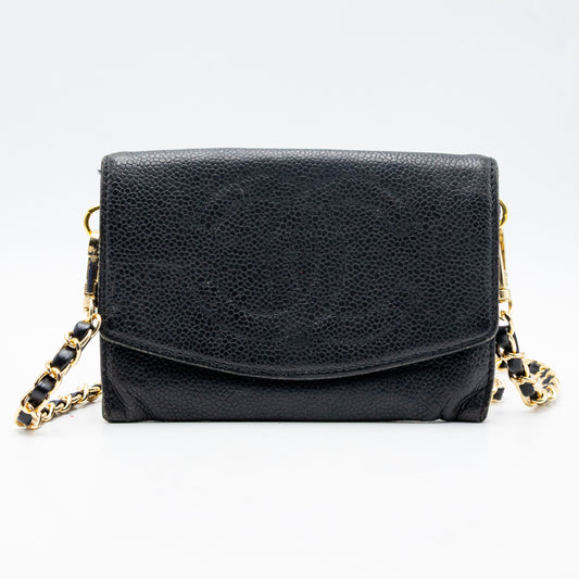 Chanel Sac Bandouillière Cuir Noir