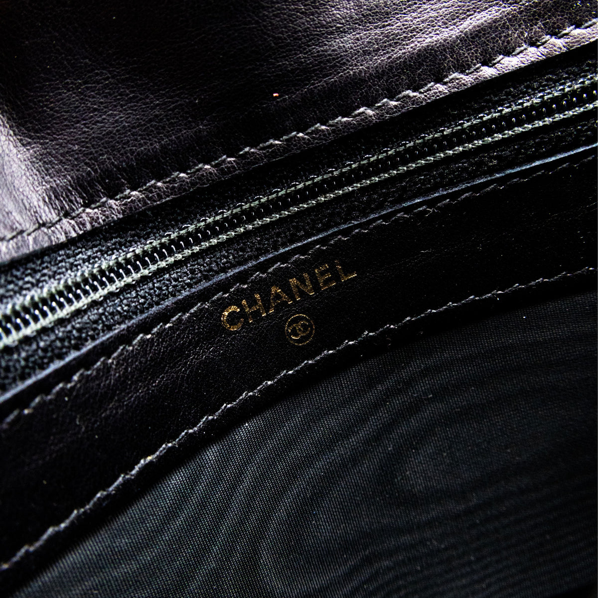 Chanel Sac Bandouillière Cuir Noir