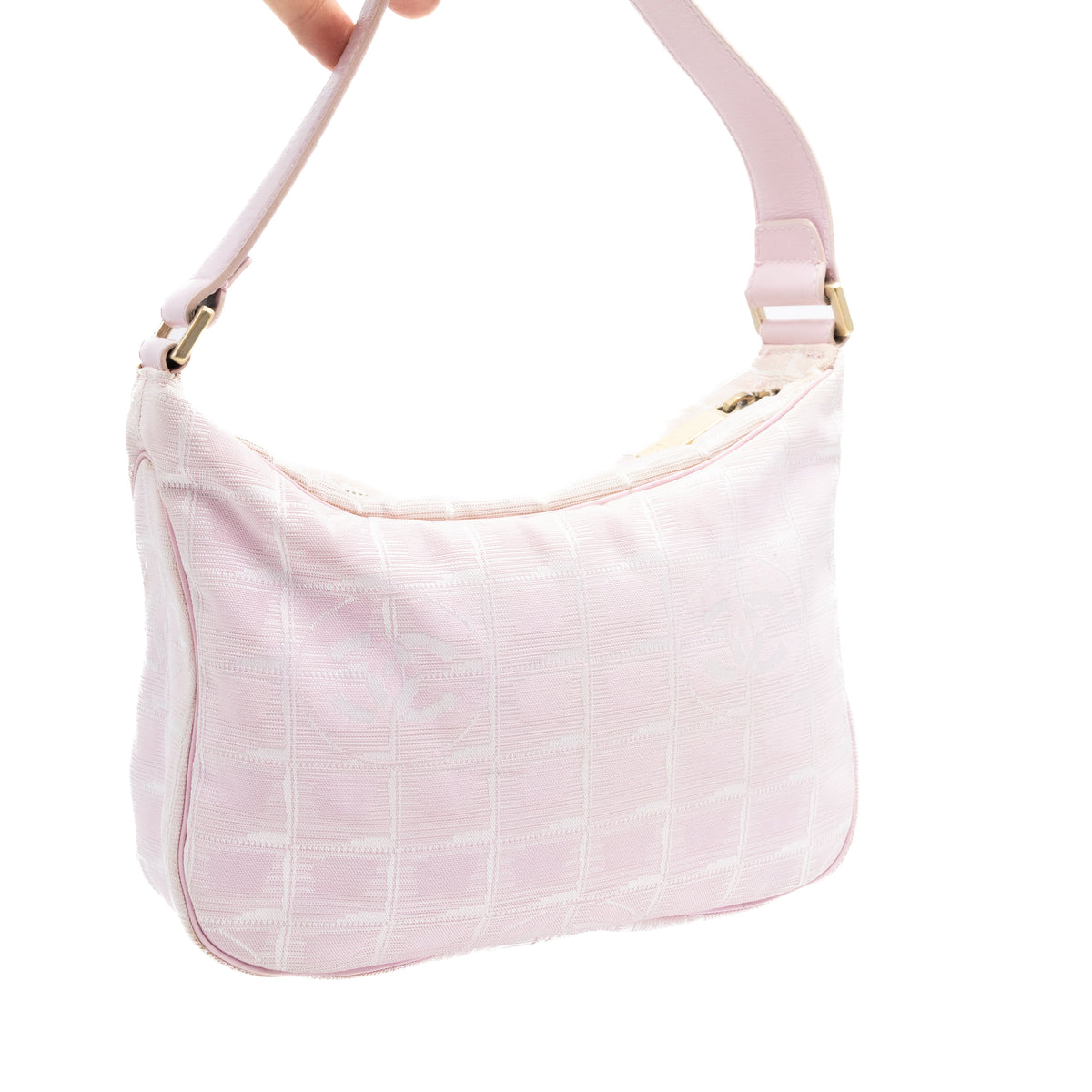 Chanel Sacoche Travel Line Rose