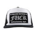 Casquette Trucker - FUCK Hollywood - Black & White