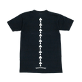 Chrome Hearts T-Shirt Logo 3 Croix Poche Noir