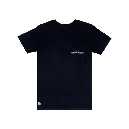 Chrome Hearts T-Shirt Logo Croix En Etoile Noir