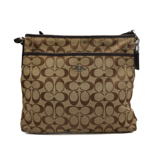 Coach Sac à bandoulière Monogram Signature