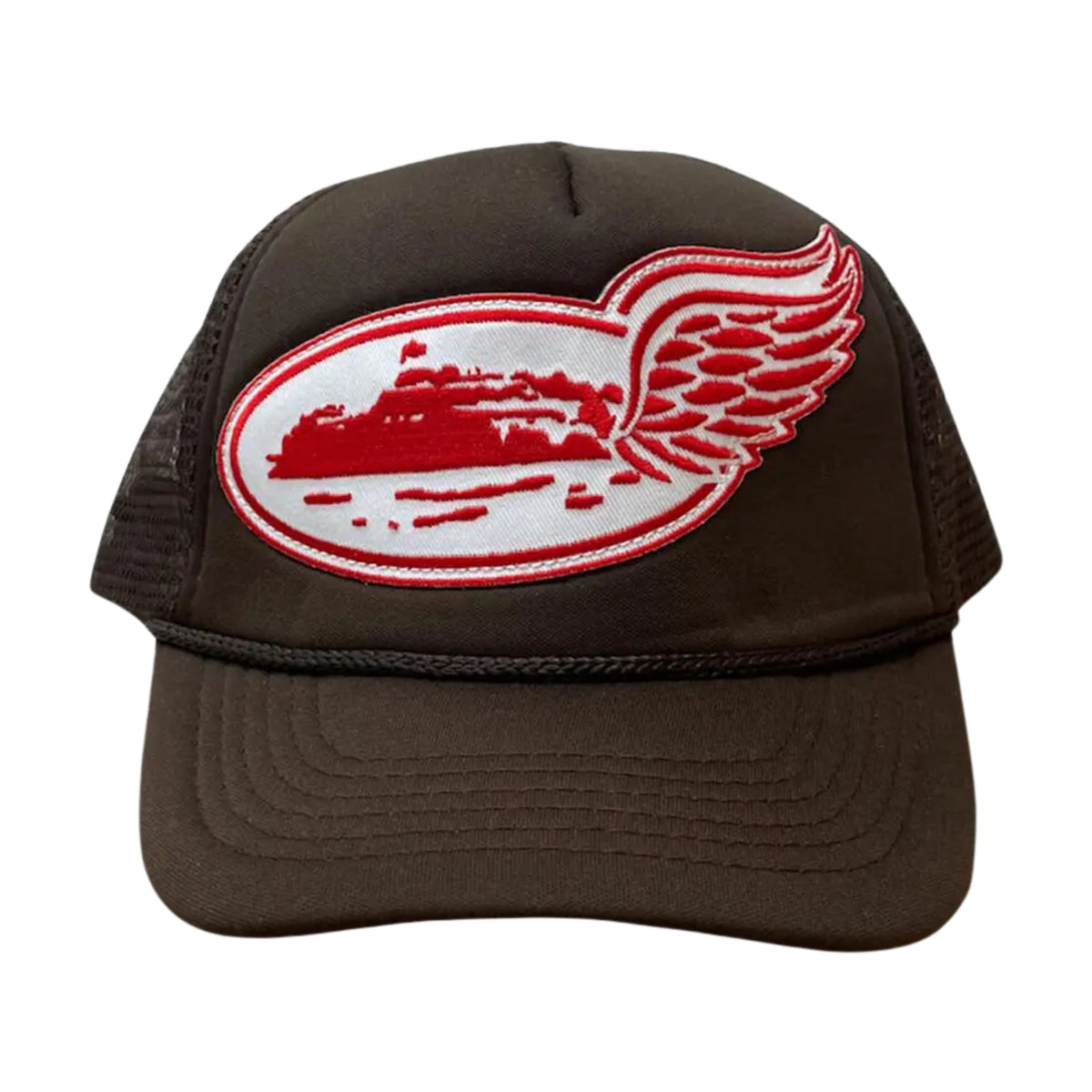 Corteiz Casquette Eagle Marron