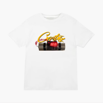 Corteiz T-Shirt - Timebomb - White