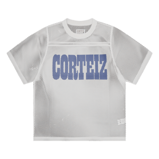 Corteiz Western Open Mesh Jersey White