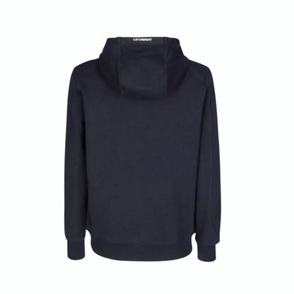 CP. Company Hoodie Diagonal Raised Fleece Navy