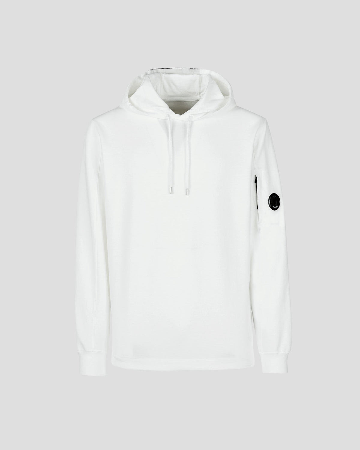 CP Company Hoodie Fleece Blanc