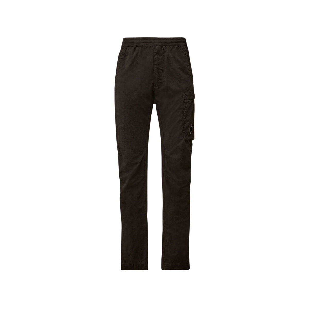 CP Company Pantalon Diagonal Flatt Nylon Noir