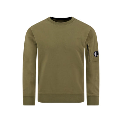 CP Company Pull Crewneck Vert