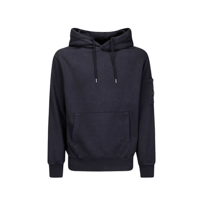 CP Company Pull Hoodie Bleu