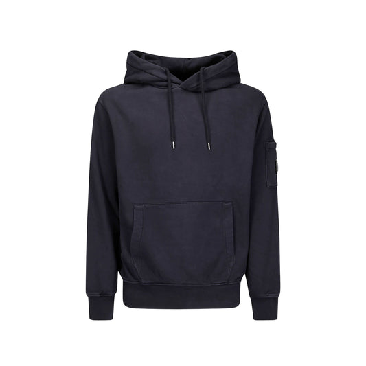 CP Company Pull Hoodie Bleu