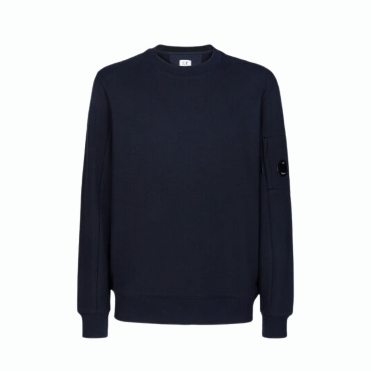 CP Company Sweatshirt Diagonal Raised Navy