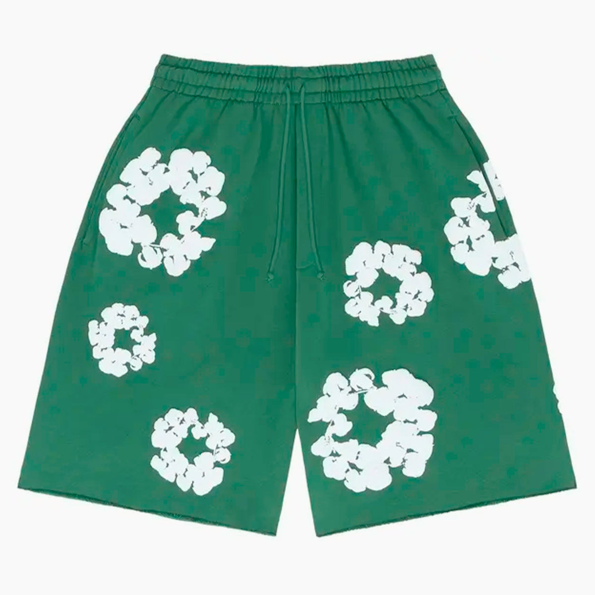Denim Tears Short The Cotton Wreath Vert