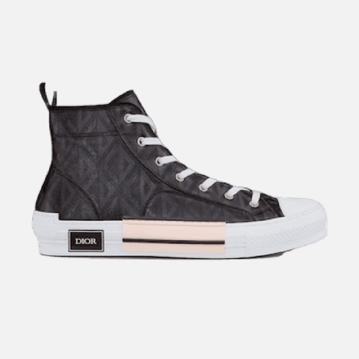Dior B23 High Top Noir CD Diamant