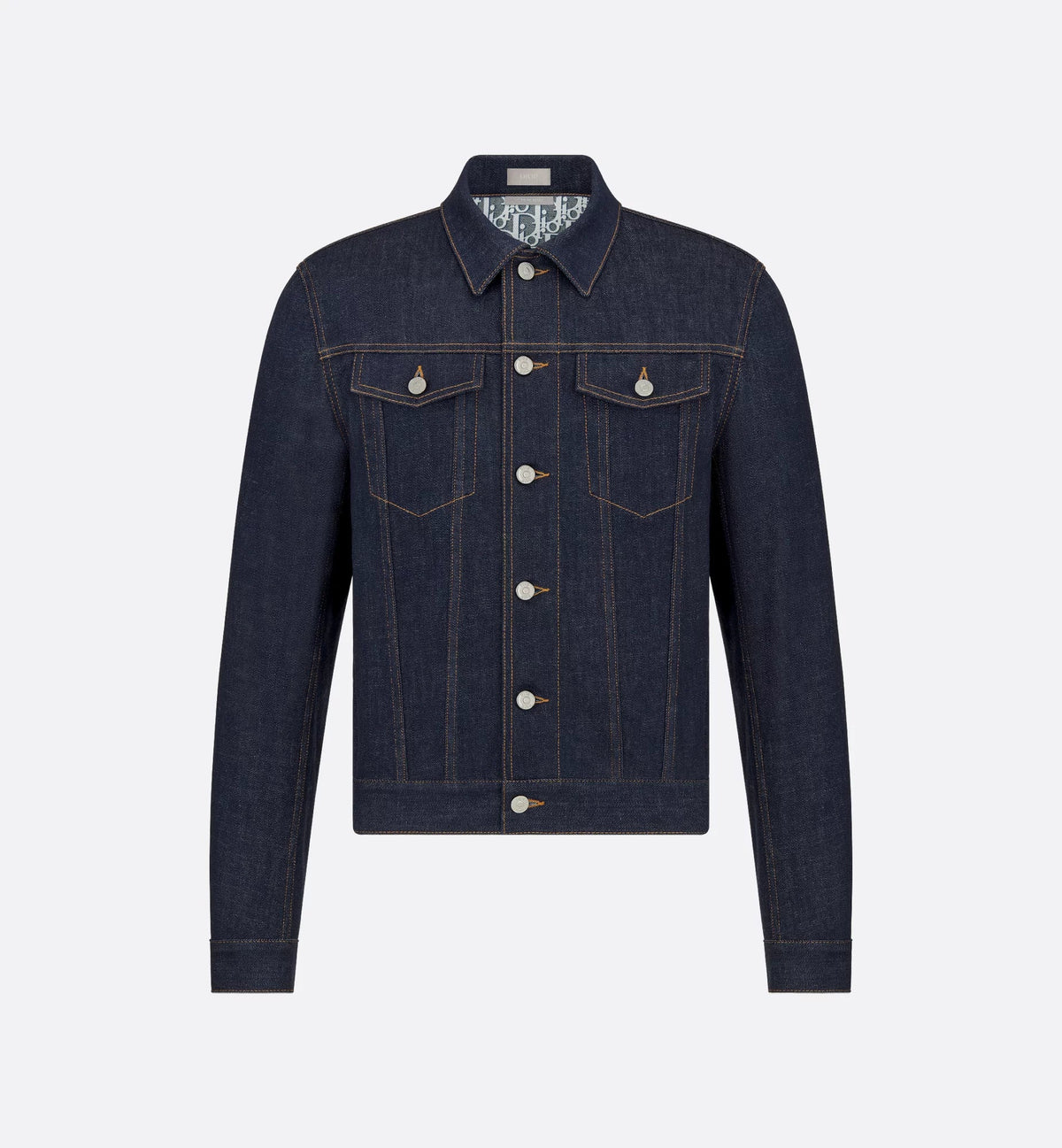 Dior Oblique jacket Raw blue cotton denim