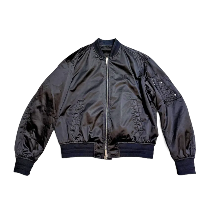 Dior Oblique Reversible Bomber Jacket Black