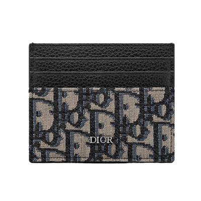 Dior x Kenny Scharf Card Holder Beige Black