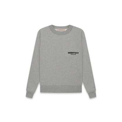 Essentials Crewneck Dark Oatmeal Gris Foncé Fear Of God