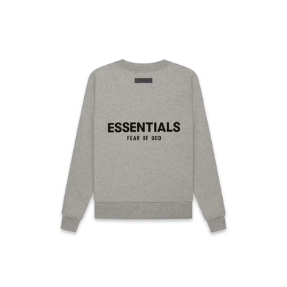 Essentials Crewneck Dark Oatmeal Gris Foncé Fear Of God
