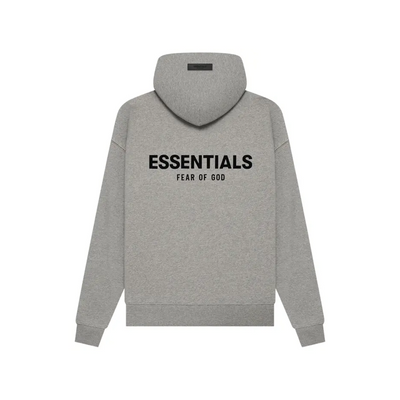 Essentials Hoodie Dark Oatmeal Gris Foncé Fear Of God