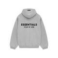 Essentials Hoodie Light Heather Gris Clair Fear Of God