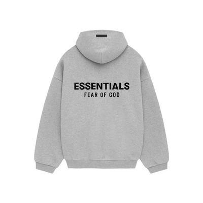 Essentials Hoodie Light Heather Gris Clair Fear Of God