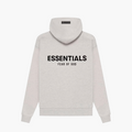 Essentials Hoodie Light Oatmeal Gris Clair Fear Of God