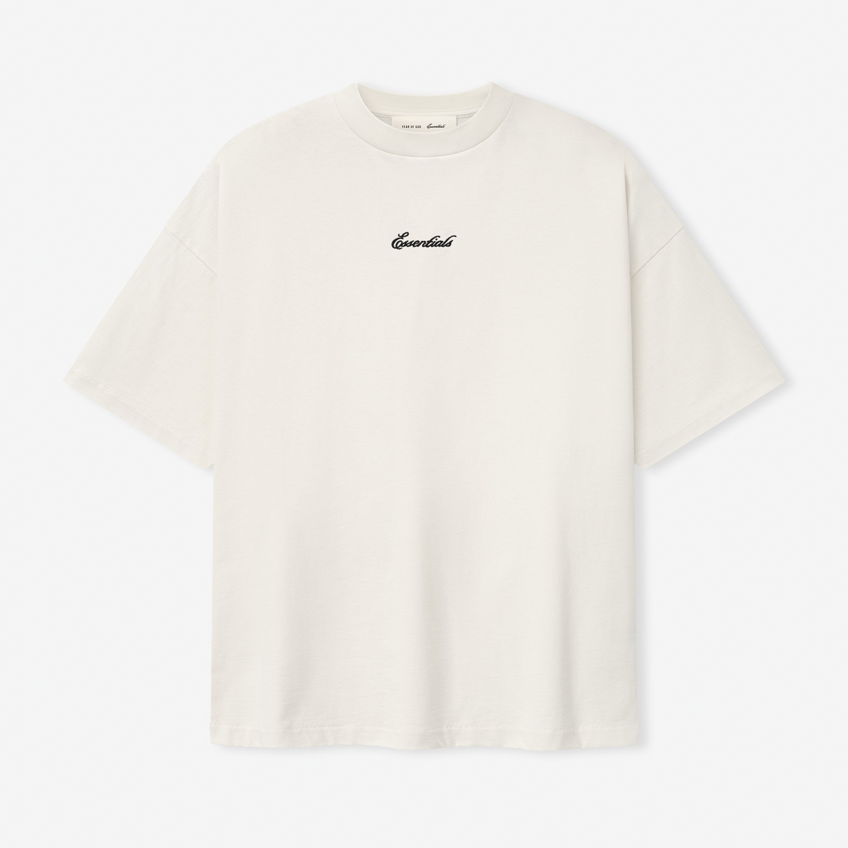 Essentials T-shirt Ivory Signature 90'S Short Sleeve Tee Fear of God