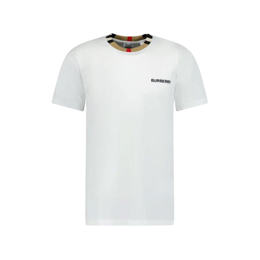 Burberry T-shirt Jayson Stripe Blanc