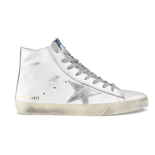 Golden Goose Francy White Silver