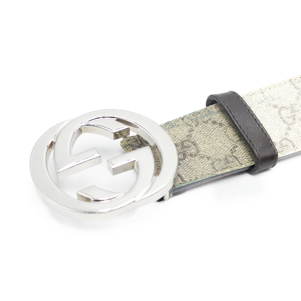 Gucci Ceinture avec boucle GG enlacés